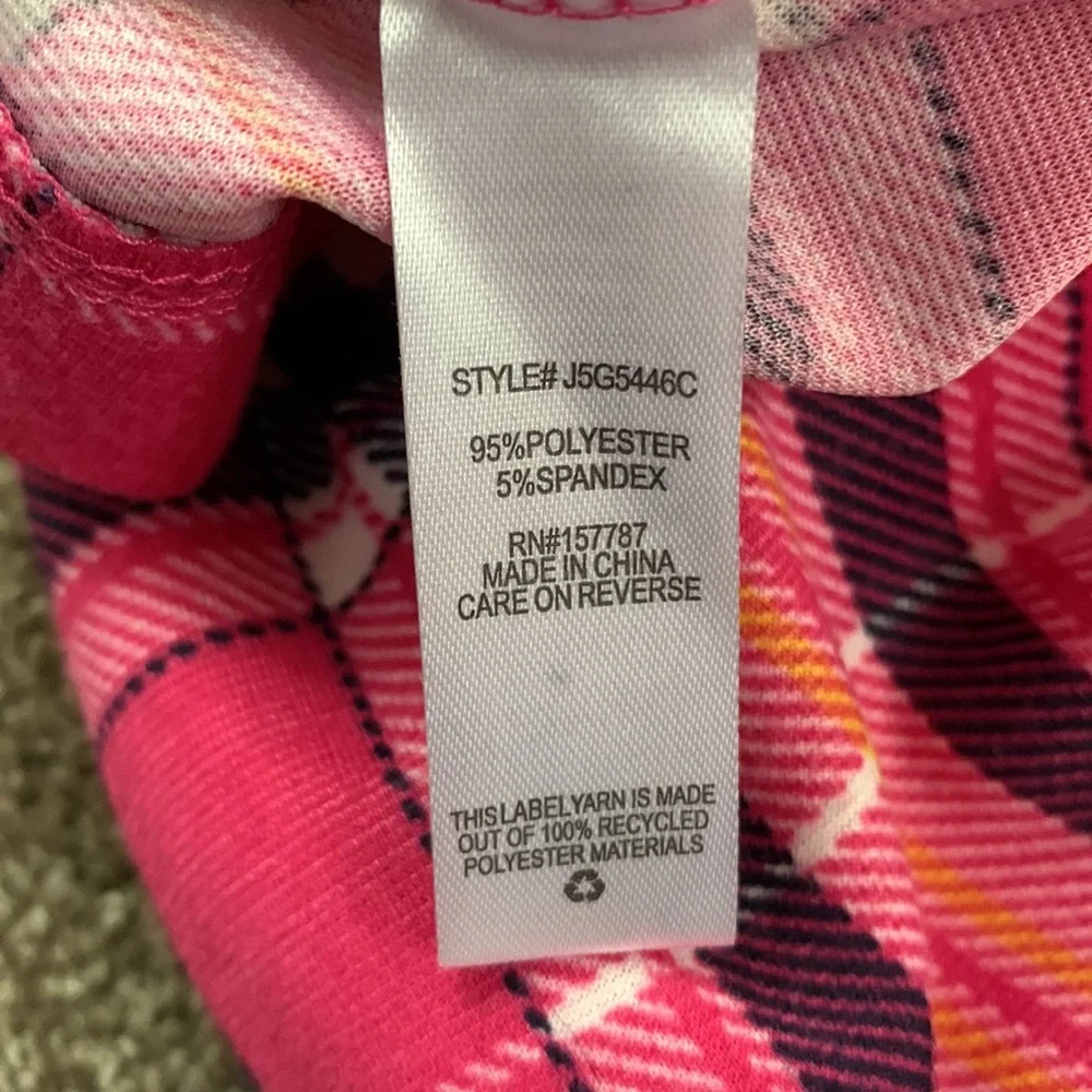 Jolie & Joy Plaid Lounge Pants NWT Size XL Pink Black White Polyester… - Picture 12 of 13